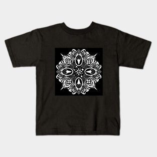 Plague Mask and Herbs in Symmetry - Sunweaver Kids T-Shirt